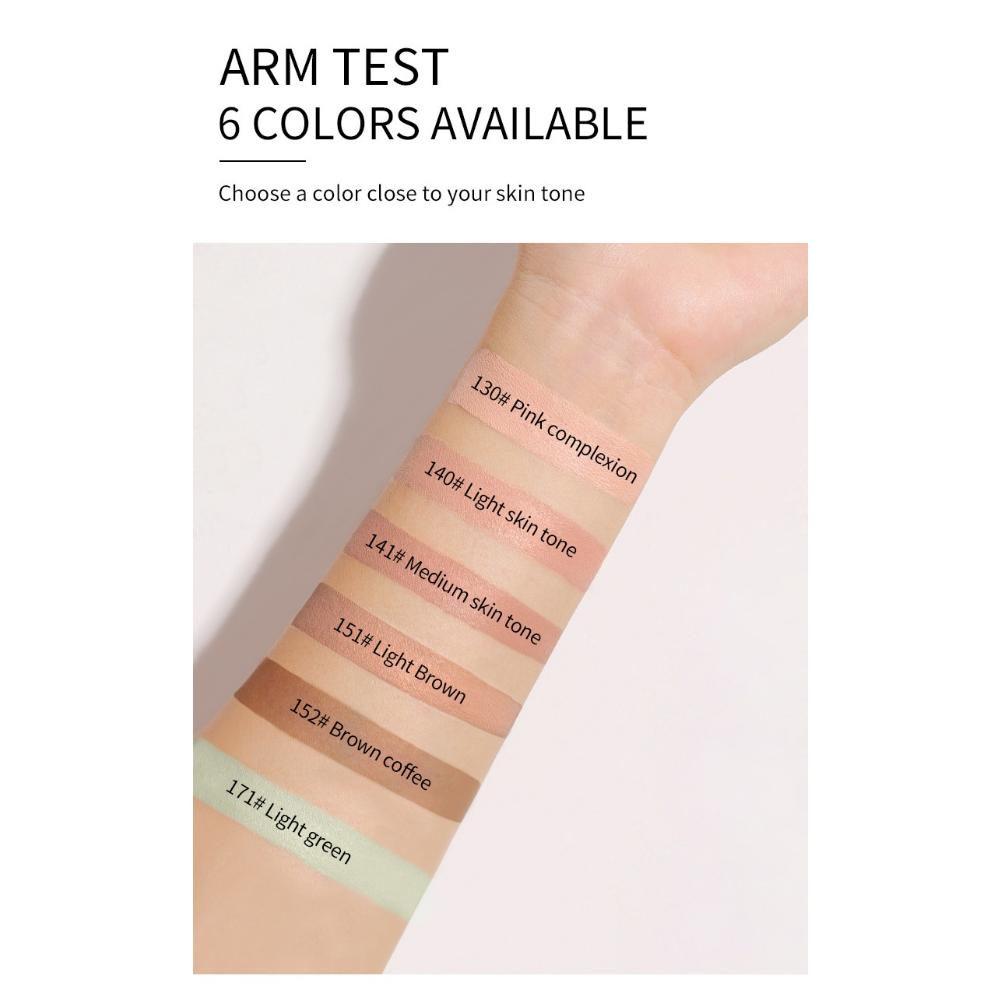 VIBELY Waterproof Non-removable Concealer Conceals Spots Acne Marks Dark Circles and Tattoos On The Face and Skin Tone Foundation