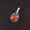 Oval Natural Carnelian Daughter Gift Handcrafted Boho Pendant Jewelry 925 Silver PP-6-31