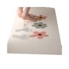 Toilet Door Diatom Mud Moisture-wicking Mat Bathroom Can Be Washed Easy To Dry Foot Mat Simple Flower Toilet Slip-resistant Mat