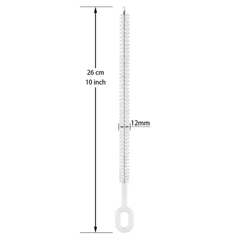 1/4Pcs Straw Cleaner Brush 4 Diameters Full Coverage Bristles Extra Long Pipe Straw Cleaners Brush For Tumbler Sippy Cup Kettle