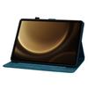 För Samsung Galaxy Tab S9+ (Galaxy Tab S9+ Wi-Fi SM-X810;Galaxy Tab S9+ 5G SM-X816B).Utsökt PU-läderfodral med blommig präglad design till surfplattan
