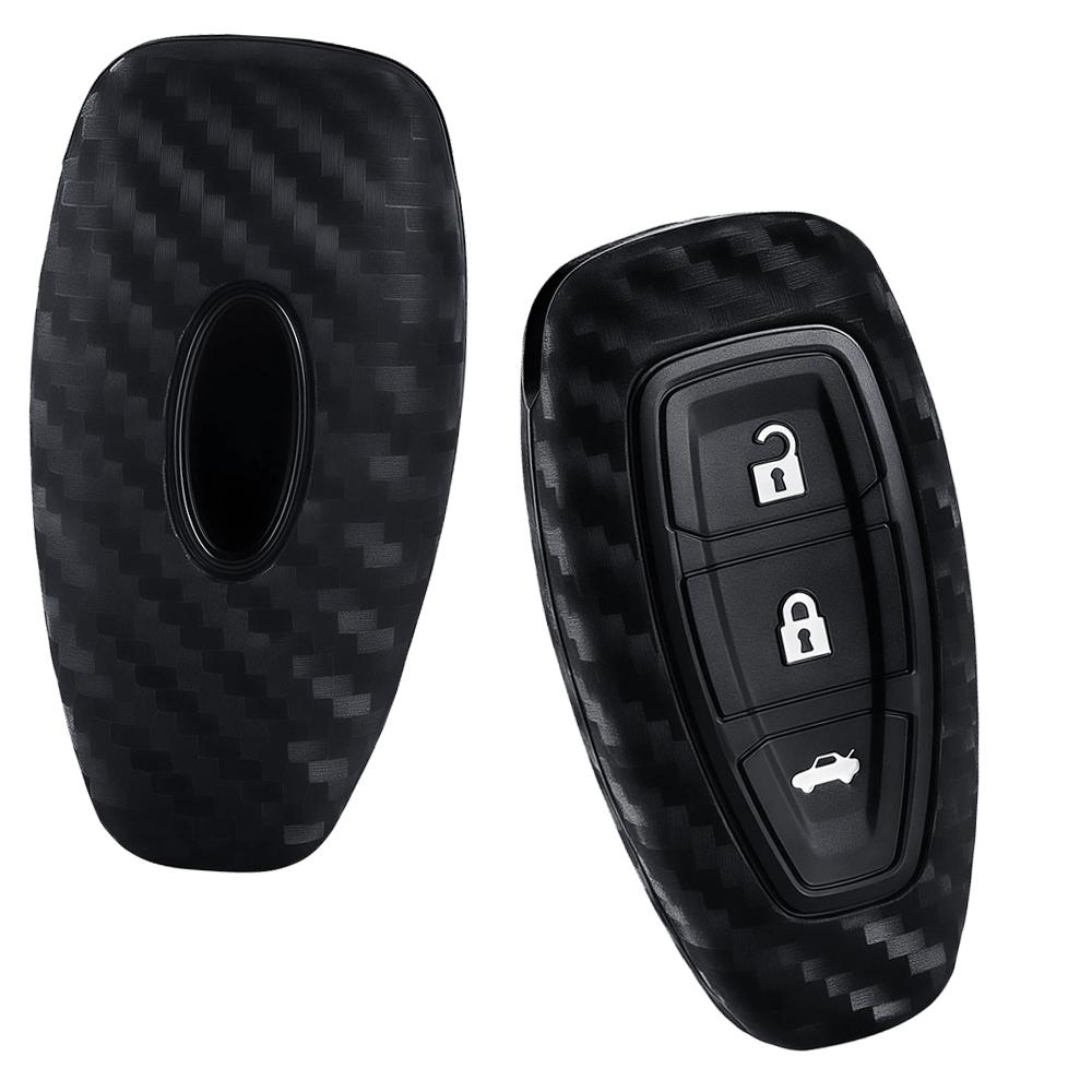 New Silicone Car Key Case For Ford Puma Grand C Max Focus Mondeo Kuga Fiesta Ecosport Transit Kuga Silicone Remote Key Case