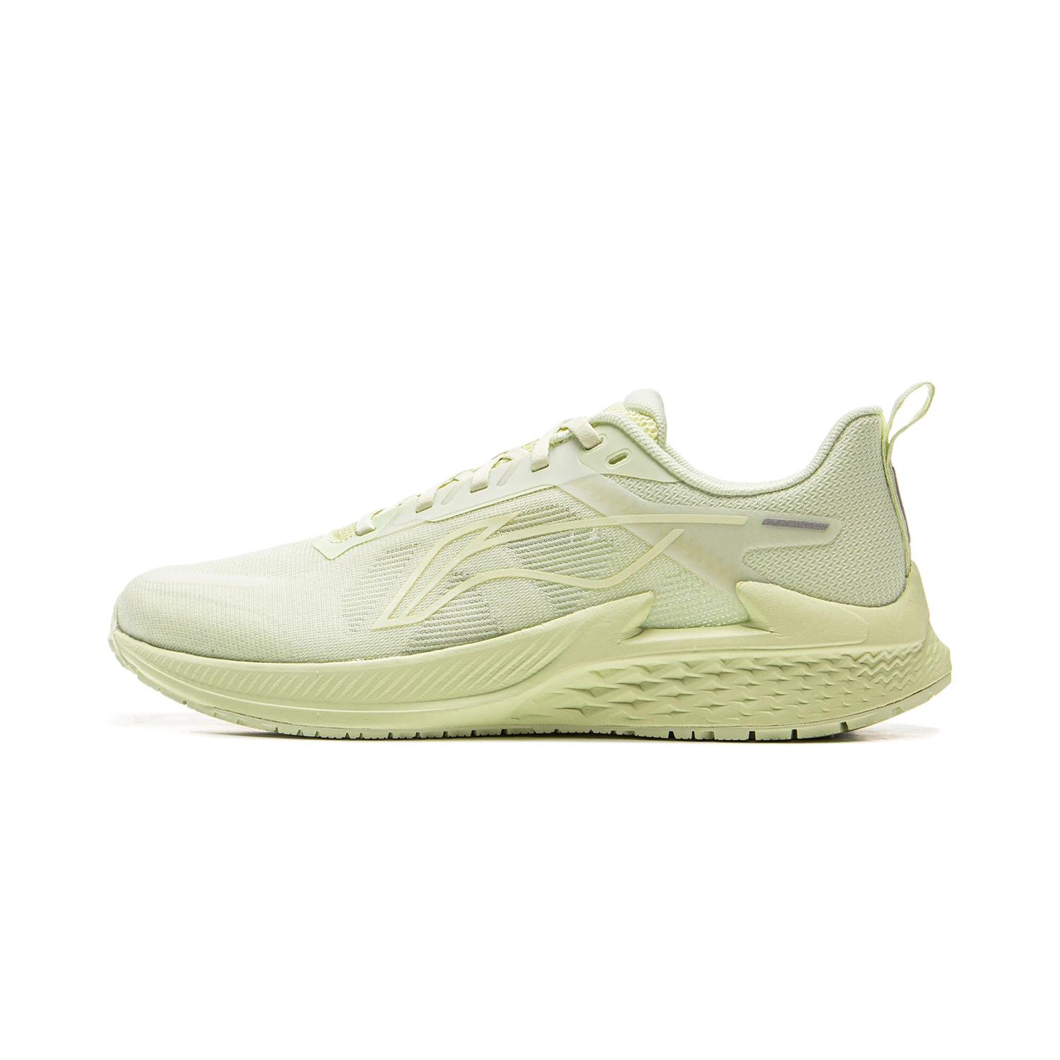 Li Ning Cushioning Breathable Rebound Low top Running Shoes Women s Light Fruit Green ARBV004-6 36