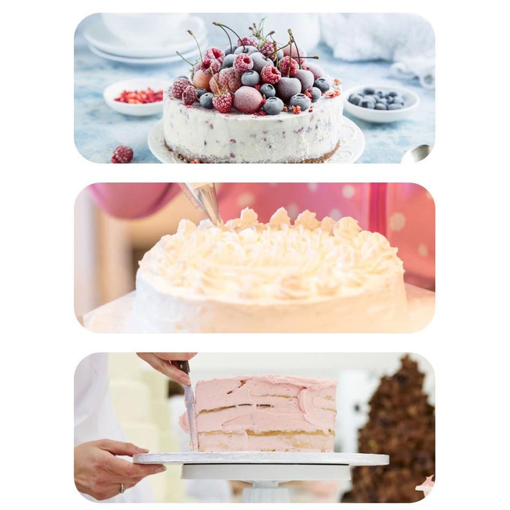 Platan rotativ pentru tort Profesional Aliaj de aluminiu Platan pentru brioșe, produse de patiserie, decorațiuni, Instrument pentru copt acasă