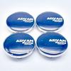 4pcs/Lot High Quality ADVAN Racing Emblem Logo 59mm Car Wheel Center Caps High Cap Accessories Wheels Hub Rim Hubcaps Cover