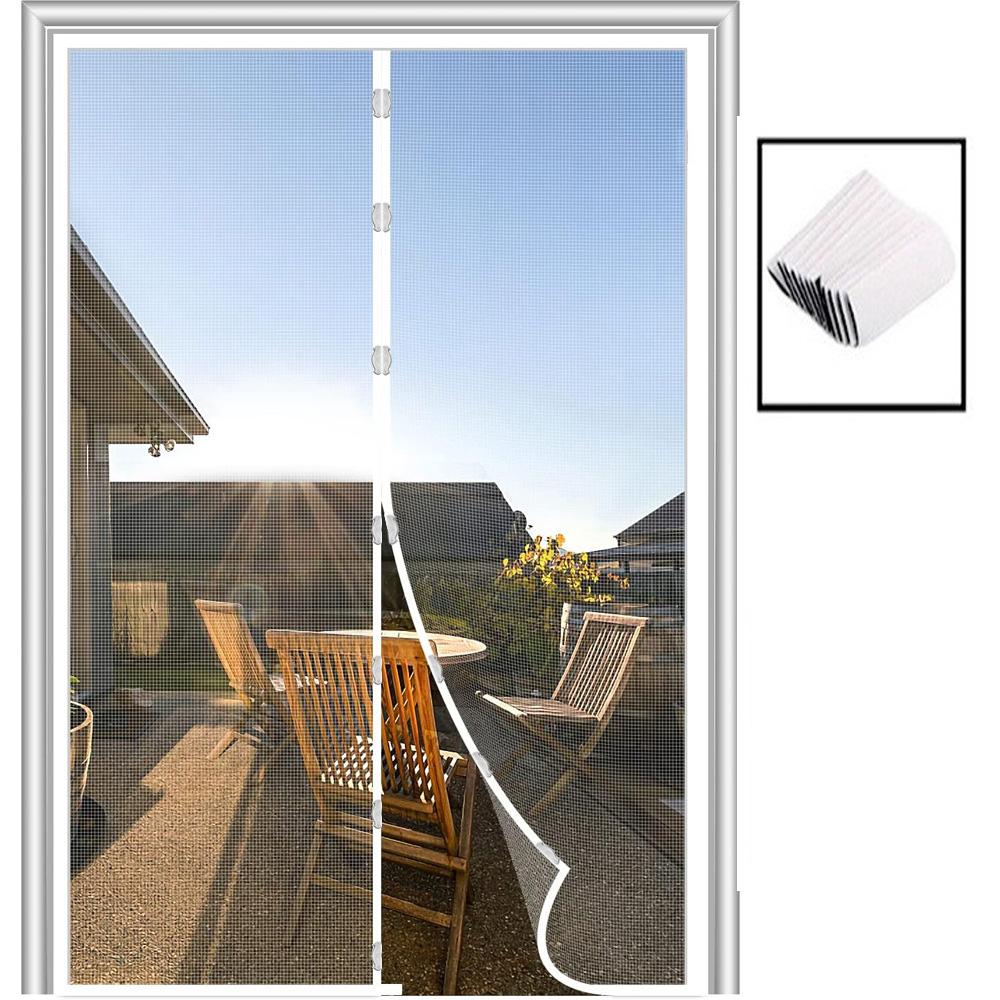 Magnetic Door Curtain Anti Mosquito Insect Net Summer Fly Screen Net Punch-Free Mosquito Nets For Window Invisible Mesh Gauze