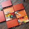 Shuangfeng HX-3 Rounded Corner Oil Painting Box - SF-700 Walnut & Paulownia Portable Sketch Box