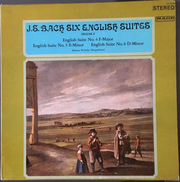 

LP Record HELMUT WALCHA J.s. Bach Six English Suites Volu MS9036 MACE US Classical Used