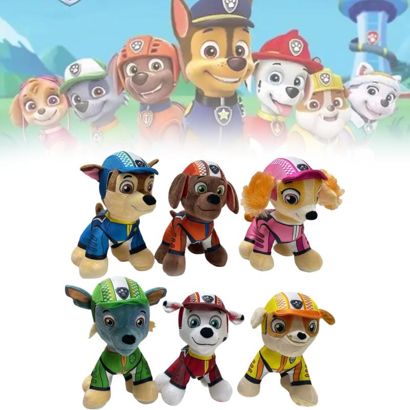 Patrol 6pcs Paw Dog Plush Toy Cartoon Stuffed Animal Doll Room Decor Kids Gift
