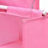 Hanging Closet Shelves for Kids Clothes, 6 Section Weekly Storage with Side Pockets and Fabric Shelf Design for Home Use