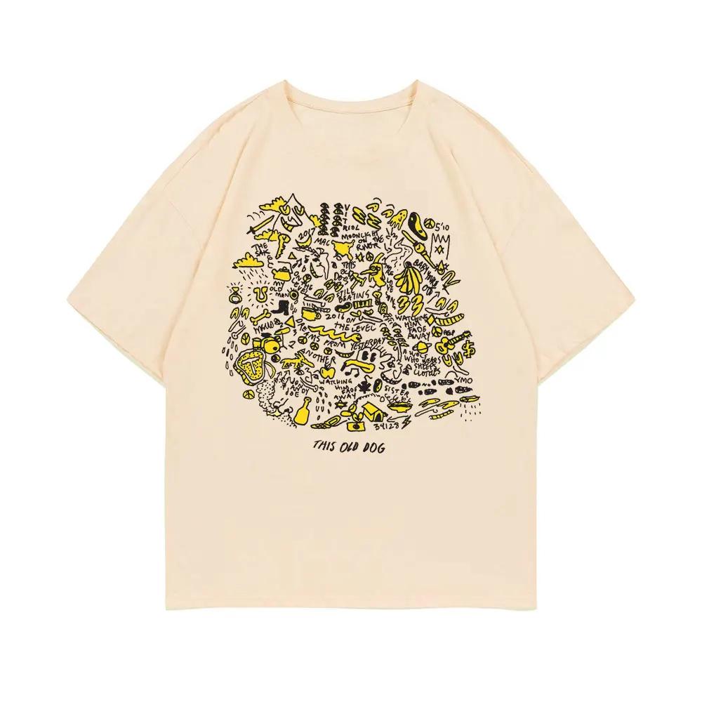 Singer Mac Demarco This Old Dog Album Graphic Tshirt Short Sleeve Men Women Vintage T-shirts Male Pop T Shirts
