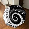1PC Music Notes Piano Keys Umbrella-8-Rib Reinforced, Automatic Open, Lightweight & Durable, Cute Fashion Accessory for Outdoor-W190