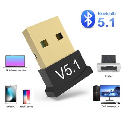 Προσαρμογέας Bluetooth 5.1 Ασύρματος δέκτης πομπού USB Bluetooth Audio Dongle Υποστηρίζει Win8-11 χωρίς προγράμματα οδήγησης για φορητό υπολογιστή υπολογιστή