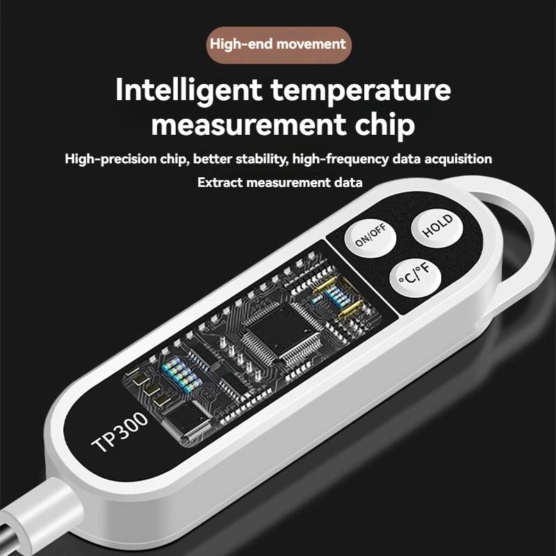 Digital Kitchen Thermometer Meat Water Milk Cooking Food Probe Barbecue Tool Multifunctional Thermometer Accurate