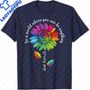 LGBTQ Rainbow Sunflower Be Kind Gay Love Pride Flower TShirt Women Clothes Oversized Harajuku Tees Oneck Color Print Tees