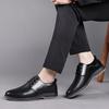 Casual Men's Leather Shoes Minimalist Comfortable Gentleman Style Leisure Business Office Comfortable Quality Shoes Breathable