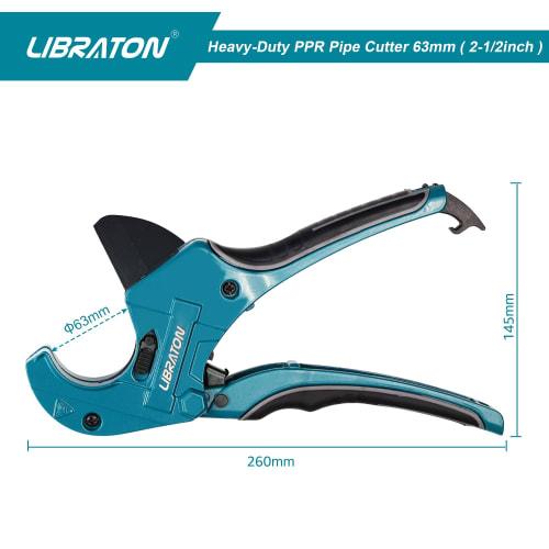 LIBRATON PVC Pipe Cutter Replacement Blade, 1 Blade, SKD Material, for Cutting PVC Pipe, Polyethylene Pipe, and Soft Rubber Pipe
