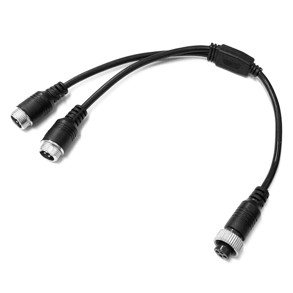 Sunny 4 Pin Splitter Cable, 2 Split Connection Cord, Length 11.8 inches (30 cm),