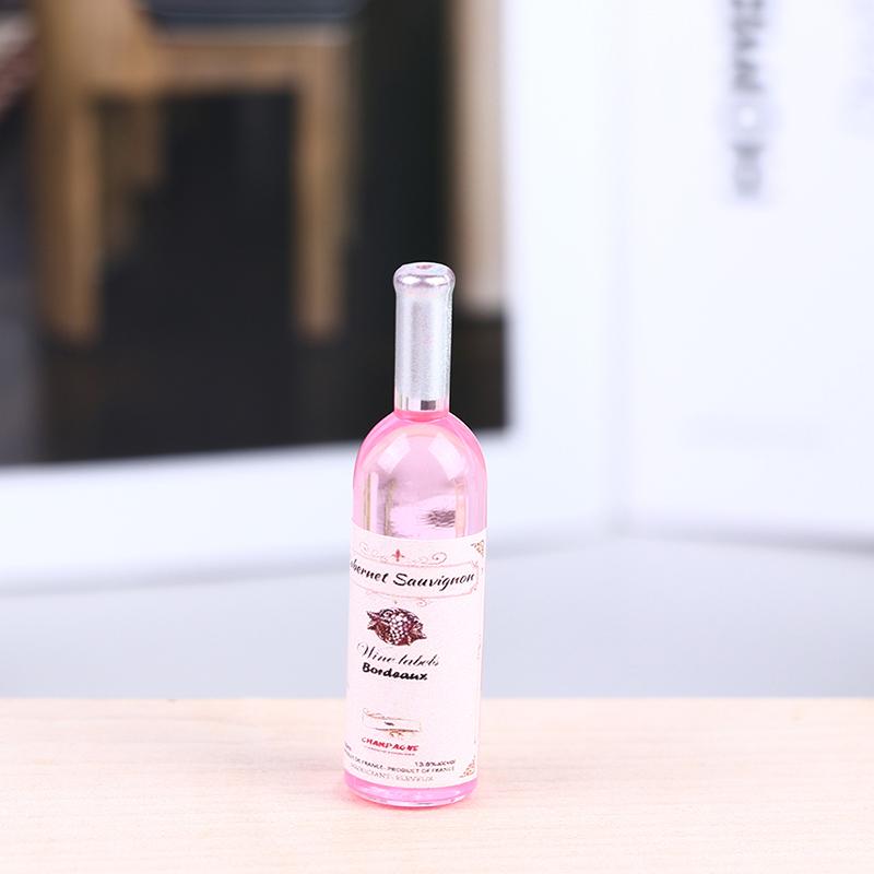 5 Stück 1:12 Puppenhaus Miniatur Simulation Weinflasche Küche Wohnzimmer Dekoration Zubehör