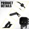 Rear ABS Wheel Speed Sensor Left Right for 09-17 Chevy Traverse Buick Enclave EV