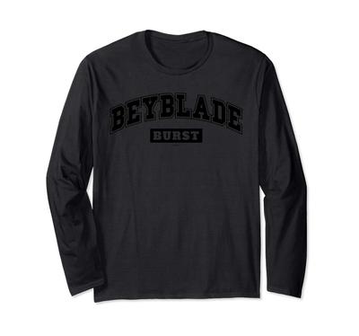 Beyblade Burst College Type #2 Long Sleeve T-Shirt