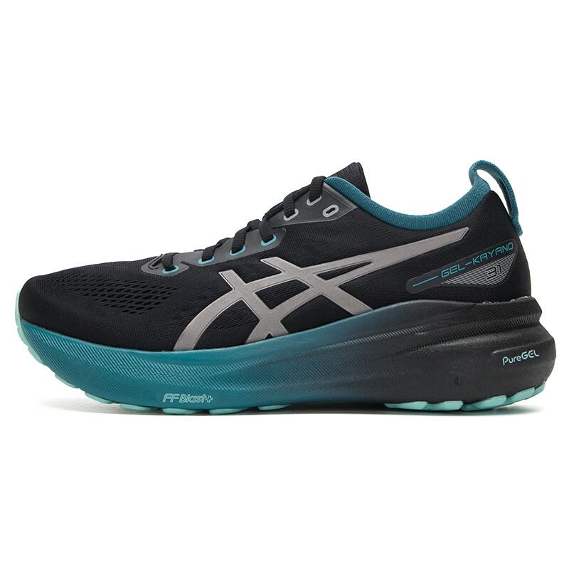 ASICS Gel Kayano 31 Lite Show Black Clay Grey Blue Men Sneakers 1011C100-001