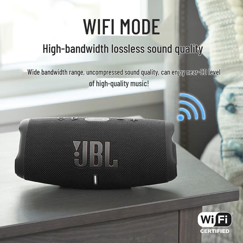 JBL Charge 5 WiFi Portable Bluetooth Speaker