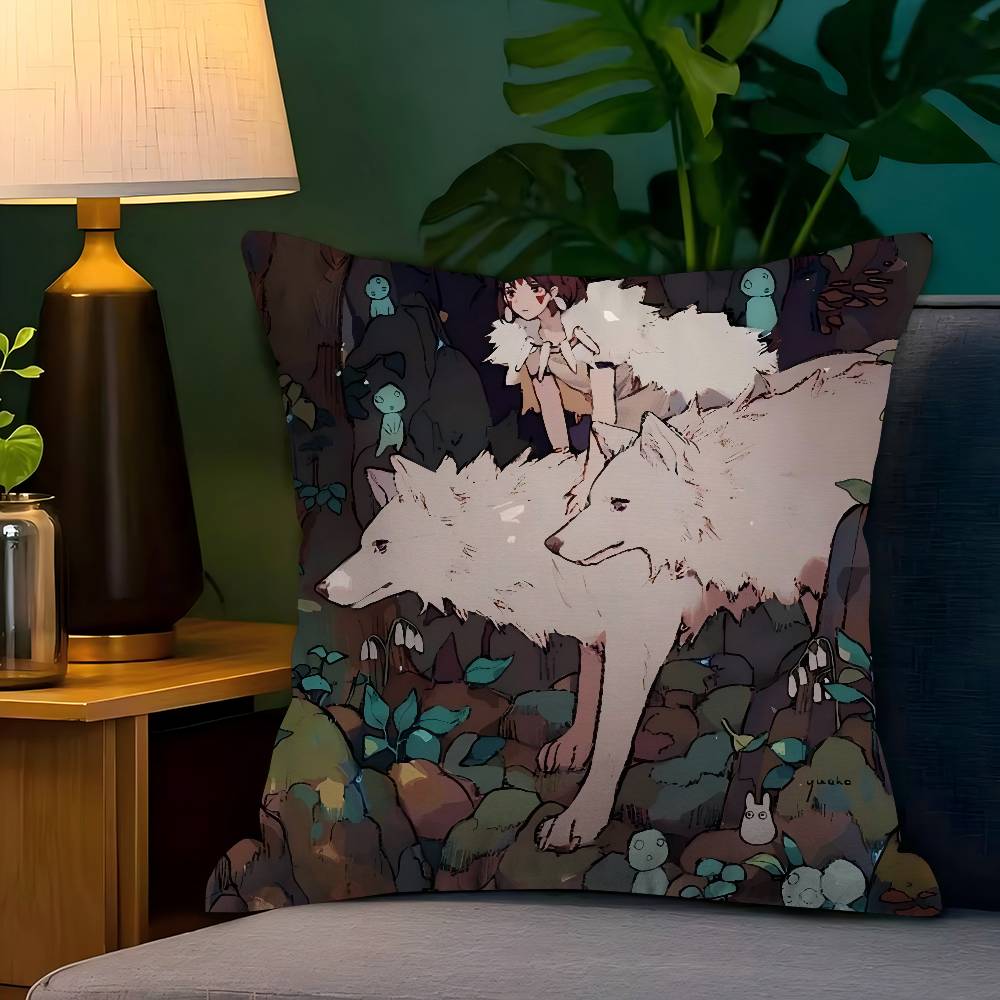 Fantasy Japanese Anime P-Princess Pillowcase Toon Gift Cushion Cover Bedroom Home Sofa Chair Seat Decor Pillow Case