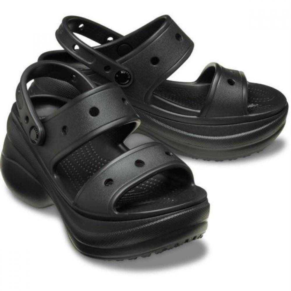 

Crocs Bay Sandal Summer Lightweight Comfortable High Heeled Hc02 black/W5/220