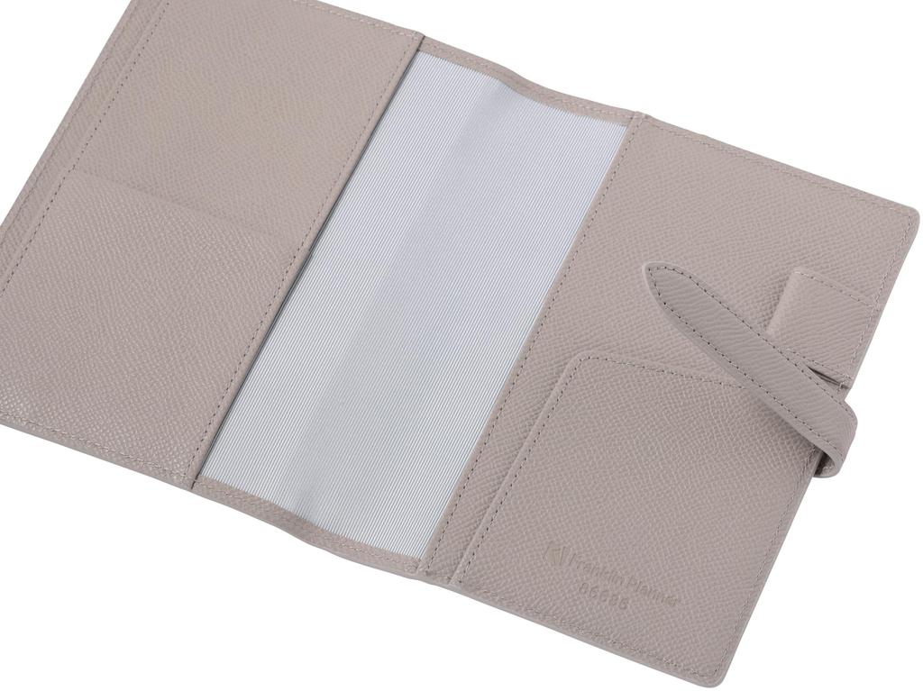 Franklin Planner Color Noblesse IV Organizer Cover, A6, Light Gray, 86686