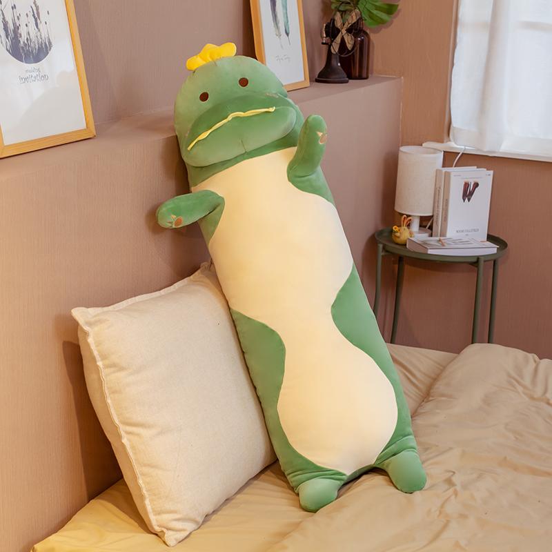 70/90/120CM Cartoon Animal Dinosaur Unicorn Cat Plush Toys Stuffed Soft Long Sleeping Pillow Dolls  Birthday Gift