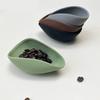 Shovel Design Coffee Bean Dosing Saucer Bean Measuring Anti-fall Silicone Separator Tray Resilient Food Grade Coffee Bean Spoon