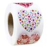 500pcs Love Stickers, 8 Unique Designs,Wedding Labels, Envelope Decorations, Easter Gifts PVC Waterproof Self-Adhesive Stickers