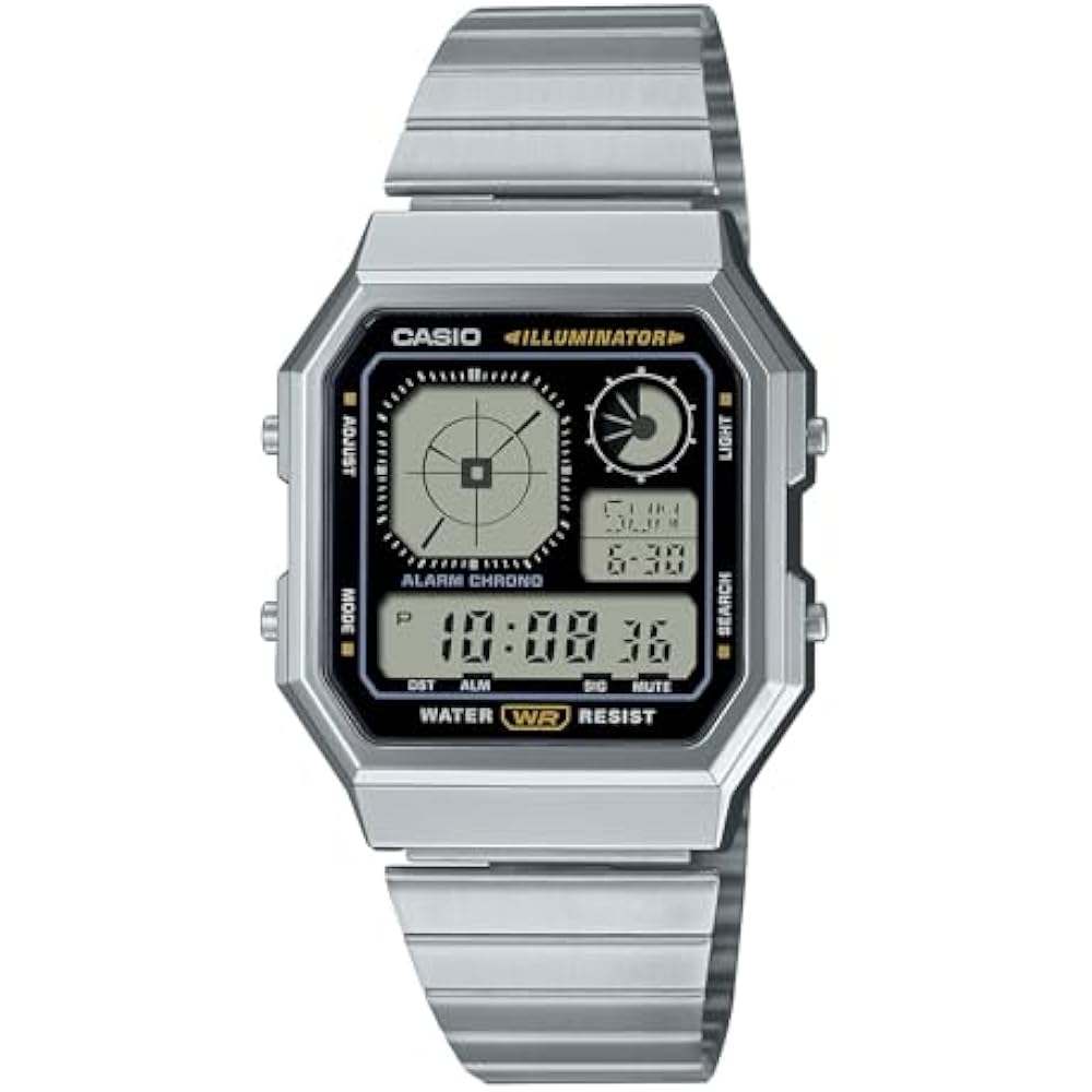 [Casio] Watch Casio Classic [Domestic Genuine] A130WE-1AJF Men s Silver x Black