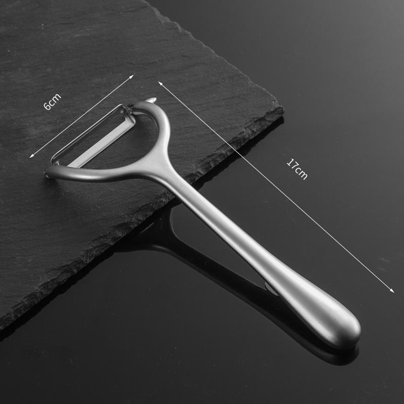 Stainless Steel Multi-Purpose Fruit & Vegetable Peeler with Zinc Alloy Slicer