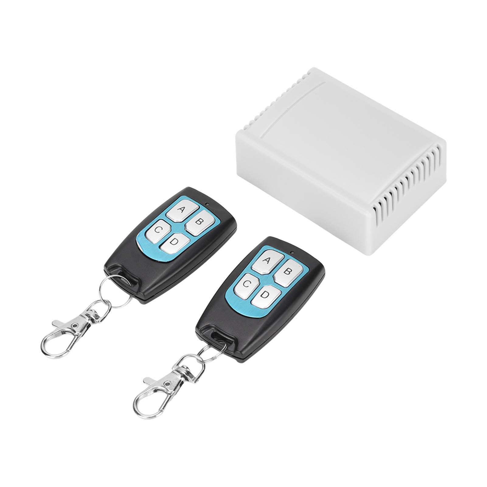 

Беспроводной пульт дистанционного управления 433 МГц DC 12 В 4-канальный пульт дистанционного управления реле-переключатель для освещения