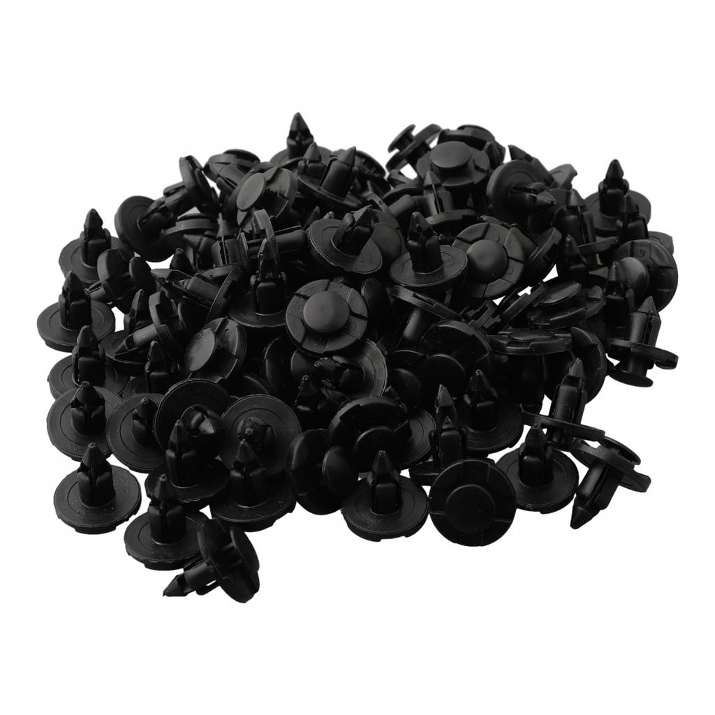 Type Bodywork Trim Fastener Qashqai X Trail ABS Black Direct Replacement