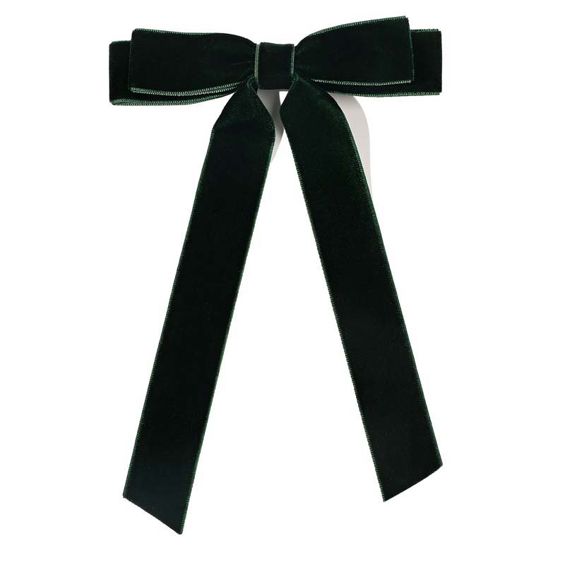 

Корея Элегантные Длинные Ленточные Бархатные Банты Заколки для Волос Женские Девичьи Зажимы для Волос Заколка Аксессуары Заколка Головной Убор