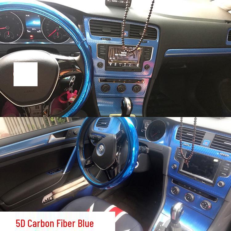 14-19 VW Golf 7 Interior Stickers: Gear Shift & Door Panel Decor Film