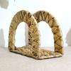 Cocktail Napkin Holder Water Hyacinth Kitchen Napkins Holder for Table Farmhouse Decorative Storage Organizer for Restaurant