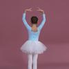 Girls' White Sequin Tutu Ballet Skirt for Dance