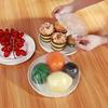 100pcs Elastic Food Storage Covers - Clear Retractable Plastic Dish Sealing Film, Unscented, Perfect Alternative to Cling Film