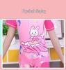 Korean Style Princess One-Piece Cartoon Swimsuit for Girls (Customizable)