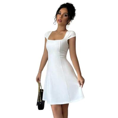 Greciilooks Dresses Knee Lenght Bodycon Women Dress Summer Beach Wear One Peice Dress For Women (In, Alpha