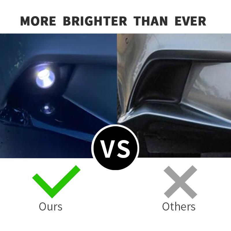2PCS LED Front Fog Light For Lexus IS250 2014-2015 IS350 2014-2016 IS200t  IS300 2016 Headlight LED Daytime Running Lights DRL