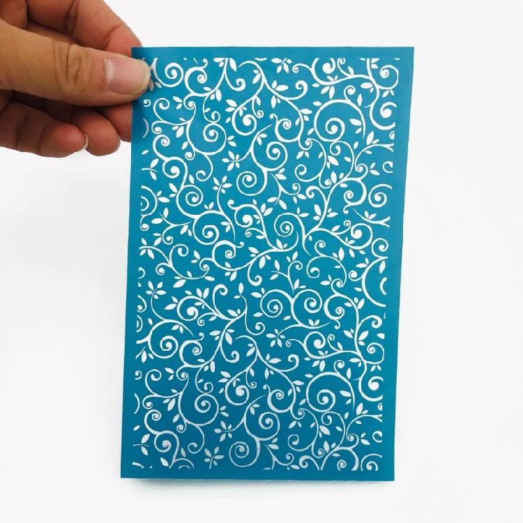 Leaves Silkscreen-Stencils Reusable Silkscreen Print Kit DIY Jewelry Home-Decor
