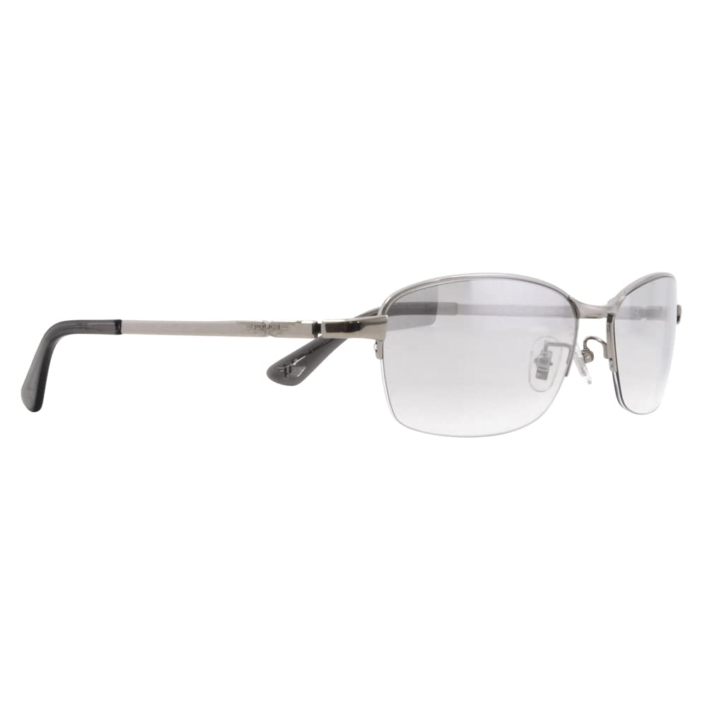 [Police] Fashion Glasses Eyeglasses Sunglasses SPLG37J 583X 58 Men's Square Half-Rim Semi-Roleless