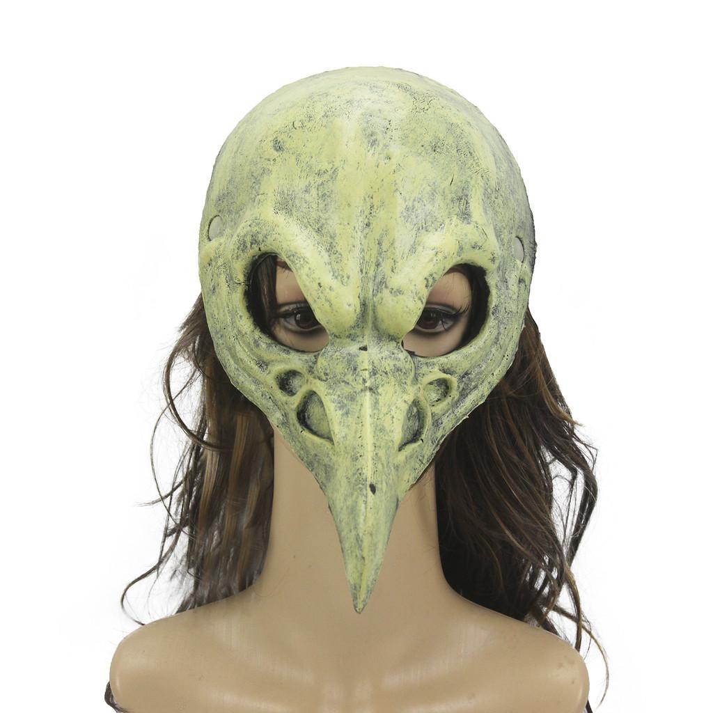 Halloween Medieval Doctor Schnabel Bird Skeleton Mask Role Playing Props For Party Events