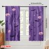 2pcs,2D Plane Printing Popular Curtains Halloween Icons Flight Versatile Fabric (without Rod) Decorations Outdoor Ldeal for
