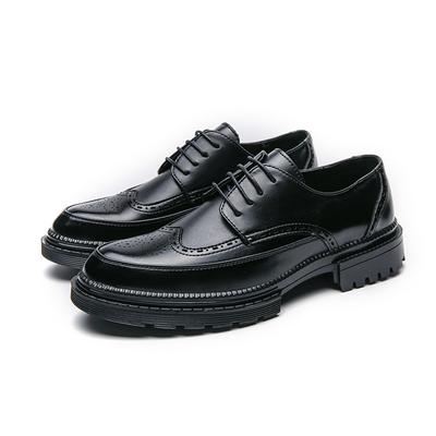 Gemischte Farben Herren Anzugschuhe Retro Herren Lederschuhe Business Herren Barocke Schuhe Freizeit Herren Oxford Schuhe
